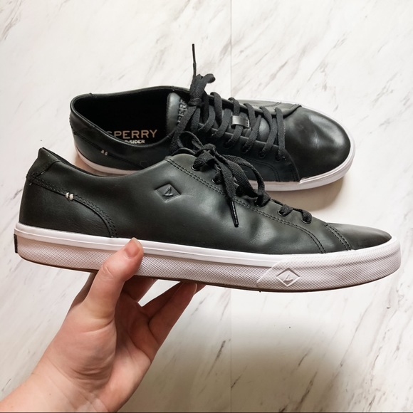 sperry sneakers leather